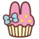 melody cupcake emoji
